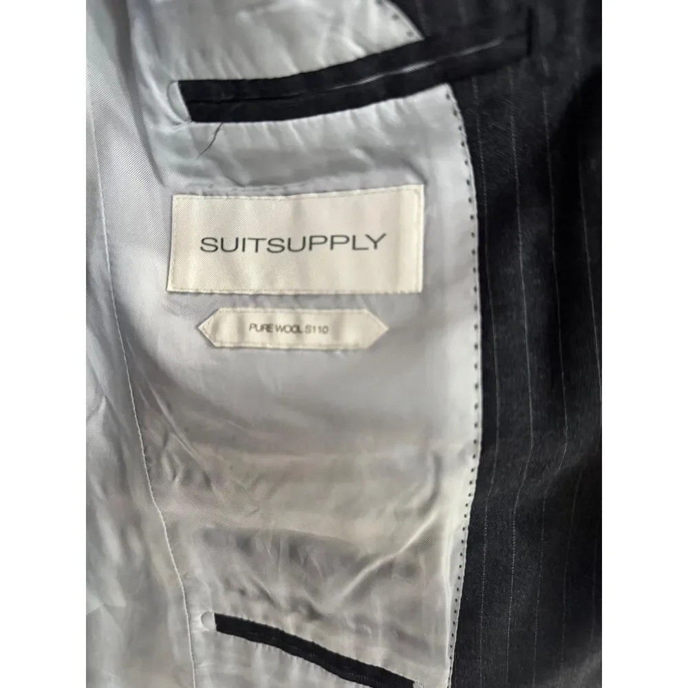 Suitsupply Grey ChalkStripe (Please see photos) - Picture 4 of 12